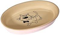 Algopix Similar Product 9 - Nobby 73636 Ceramic Cat Bowl Oval 17 x