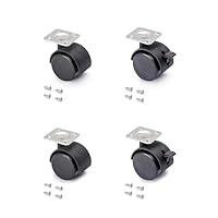 Algopix Similar Product 17 - Emuca 2036717 castos Pack of 4 castors
