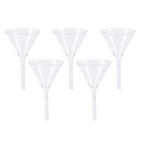 Algopix Similar Product 9 - NICERIO Liquid Transfer Funnel  5pcs