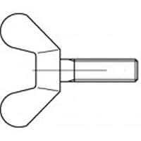 Algopix Similar Product 17 - TOOLCRAFT 106344 Wing Bolts M6 16 mm