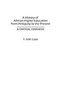 Algopix Similar Product 18 - A History of African Higher Education