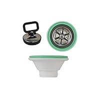 Algopix Similar Product 5 - Scandvik 10300 Drain with Stopper 1