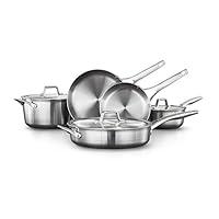 Algopix Similar Product 6 - Calphalon 8-Piece Pots and Pans Set