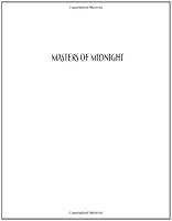 Algopix Similar Product 18 - Masters Of Midnight