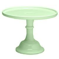 Algopix Similar Product 4 - Mosser Glass 12 Footed Cake Plate 