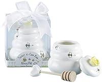 Algopix Similar Product 18 - Sweet As Can Bee Ceramic Honey Pot with