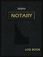 Algopix Similar Product 9 - Idaho Notary Log Book 120 Pages 228