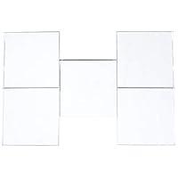 Algopix Similar Product 8 - CleverDelights 3 Square Glass Tiles 