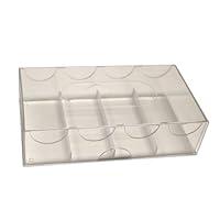 Algopix Similar Product 4 - Brybelly Plastic Poker Chip Storage Box