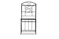 Algopix Similar Product 16 - Baxton Studio Corsica Wood and Metal