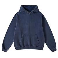 Algopix Similar Product 6 - Dnzzs Mens Hoodies Pullover Oversized