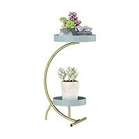 Algopix Similar Product 4 - UWEREBFM 2 Tier Metal Plant Stand with