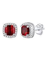 Algopix Similar Product 16 - Bestyle Silver Birthstone Earrings