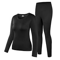Algopix Similar Product 8 - HEROBIKER Womens Thermal Underwear Set