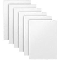 Algopix Similar Product 13 - 6 Pack White ABS Plastic Sheet 12 x