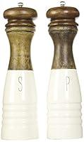 Algopix Similar Product 13 - Mud Pie Farmhouse Wood and Enamel Mills
