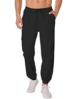 Algopix Similar Product 2 - SILKWORLD Mens Sweatpants Casual Cargo