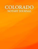 Algopix Similar Product 19 - Colorado Notary Journal Official