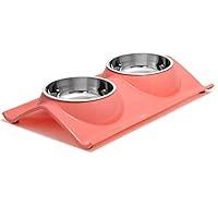 Algopix Similar Product 2 - UPSKY Double Dog Cat Bowls Premium