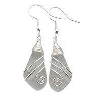 Algopix Similar Product 1 - Yinahawaii Handmade Sea Glass Earrings