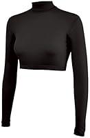 Algopix Similar Product 3 - Cropped Cheer Bodysuit  Long Sleeve