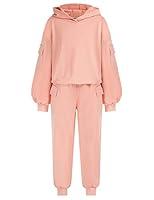 Algopix Similar Product 15 - 2Pcs Girl Long Sleeve Sweatshirt with