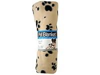Algopix Similar Product 17 - Kole KIOD364 Fleece Paw Print Pet