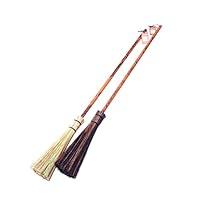 Algopix Similar Product 18 - Witches Broom Orange Handle wnatural