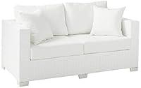 Algopix Similar Product 10 - Benjara Benzara Aluminium Loveseat with