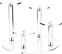 Algopix Similar Product 15 - Plymor Clear Acrylic Round 8 Base