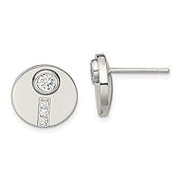 Algopix Similar Product 8 - Chisel Stainless Steel Polished CZ
