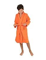 Algopix Similar Product 3 - Leveret Kids Fleece Sleep Robe Orange
