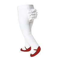 Algopix Similar Product 6 - Baby ShoeLook Tights  Mary Jane 