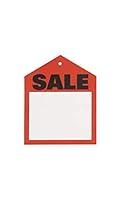 Algopix Similar Product 17 - Small Oversized Red Sale Price Tags  3