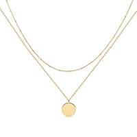 Algopix Similar Product 16 - MEVECCO Gold Layered Necklace18K Gold