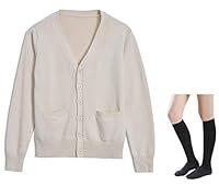 Algopix Similar Product 10 - Long Sleeve deep VNeck Knitted Button