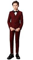 Algopix Similar Product 2 - Boys Ring Bearer Suits with Blazer