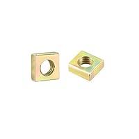 Algopix Similar Product 18 - uxcell Square Nuts M5x8mmx3mm Yellow