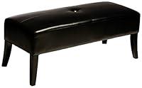 Algopix Similar Product 11 - Cortesi Home Faux Leather Bench
