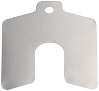 Algopix Similar Product 19 - Polyester Slotted Shim Silver 00005