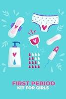 Algopix Similar Product 10 - First Period Kit For Girls The Perfect