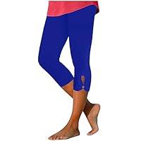 CRZ YOGA Womens Butterluxe Workout Capri Leggings with Pockets 21