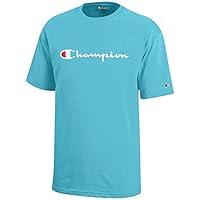 Algopix Similar Product 10 - Champion Script Logo Youth Turq