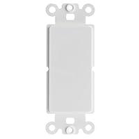 Algopix Similar Product 11 - Decora Wall Plate Insert, White, Blank