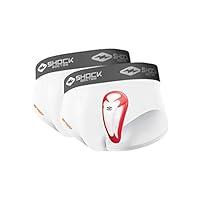 Algopix Similar Product 4 - Shock Doctor Youth 2Pack Briefs