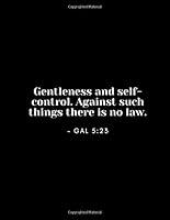 Algopix Similar Product 2 - Gentleness and selfcontrol Christian
