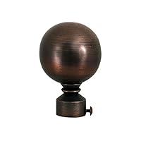 Algopix Similar Product 3 - Versailles LX01 Ball Finial Rod Set