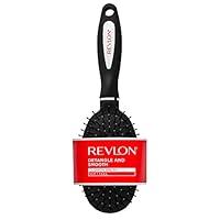 Algopix Similar Product 7 - REVLON Detangle  Smooth Black Cushion