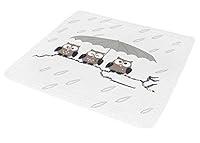 Algopix Similar Product 8 - Kleine Wolke PVC Foam Eule Shower Mat