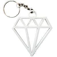 Algopix Similar Product 10 - Diamond Keychain  3D Printed Keyring 